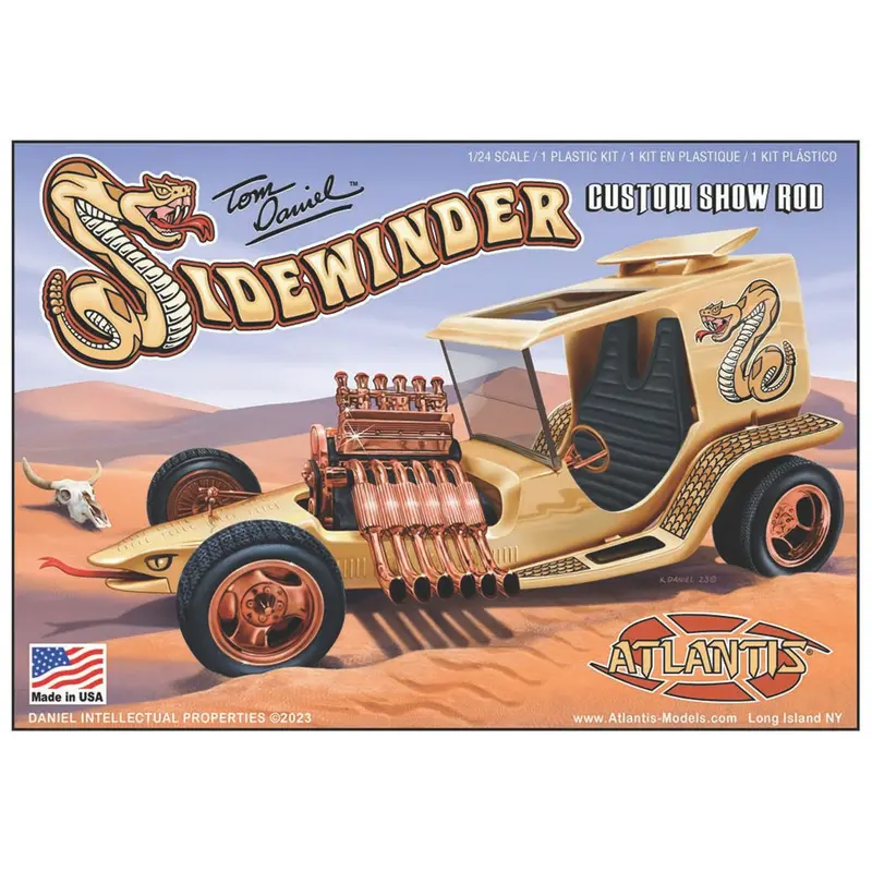 Atlantis Tom Daniel Sidewinder Custom Show Rod 1/24
