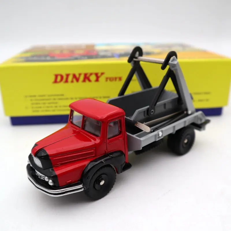 Atlas Dinky 805 Truck Unic Multibenne Marrel and tank Primagaz Diecast Toys 1