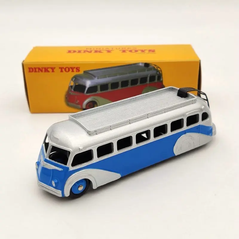 Atlas Dinky Toys 29E Autocar Isobloc Blue Diecast Model Coach | Collection Gift