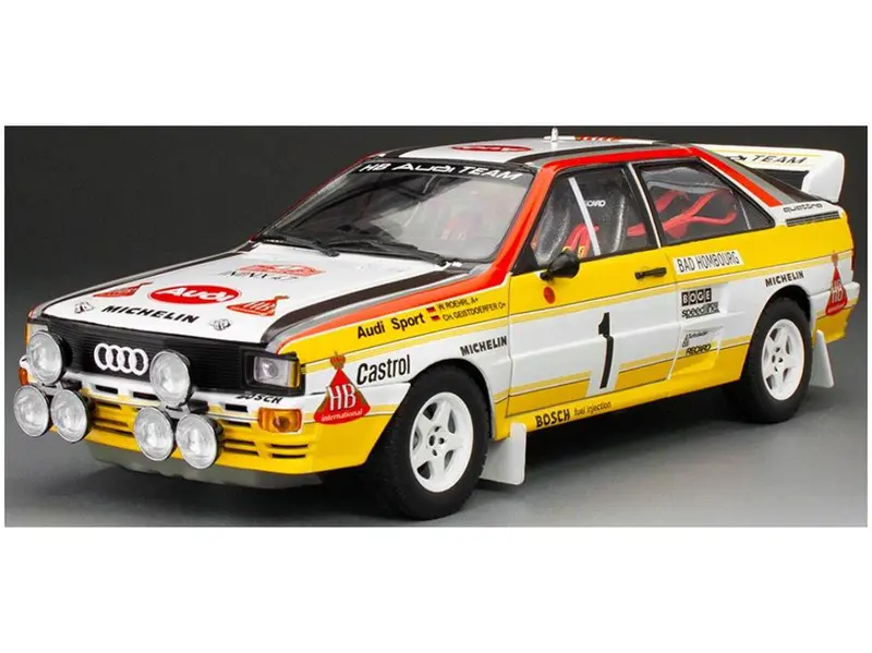Audi Quattro A2 #1 W.Rohrl/C.Geistdorfer Rallye Monte Carlo 1984 (999pcs) 1