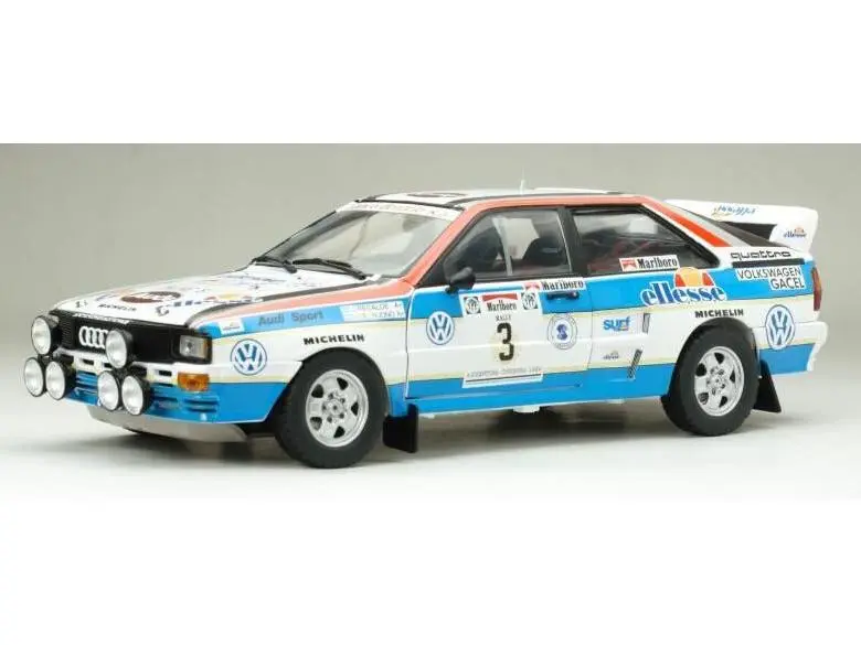 Audi Quattro A2 #3 Jorge Recalde/Jorge Del Buono 3rd Marlboro Rally Argentina YPF '84 1