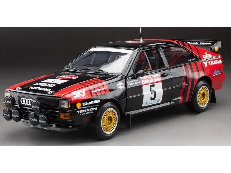 Audi Quattro A2 #5 J.Bosch/S.Bond Circuit des Ardennes 1986 Limited Edition 1999pcs 1