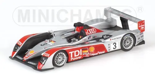 AUDI R10 24H LE MANS 2007 LUHR PREMAT - 1/43 - Minichamps