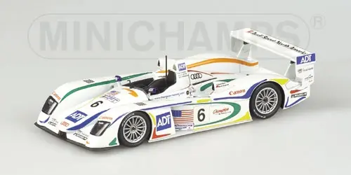 AUDI R8 3RD PLACE 24H LE MANS 2003 PIRRO - 1/43 - Minichamps