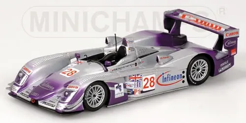 AUDI R8 BIELA KAFFER McKISH WINNER 12H SEBRING 2004 - 1/43 - Minichamps