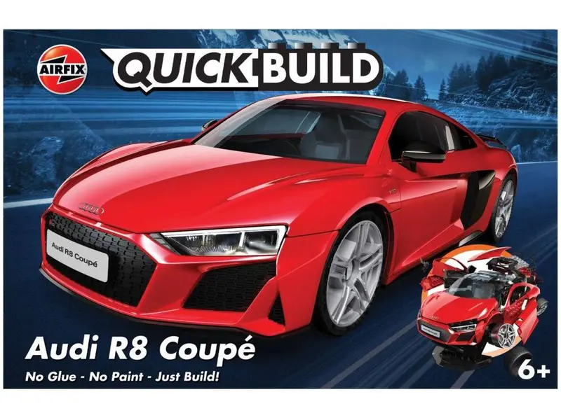 Audi R8 Coupe Airfix QUICKBUILD Plastic Kit