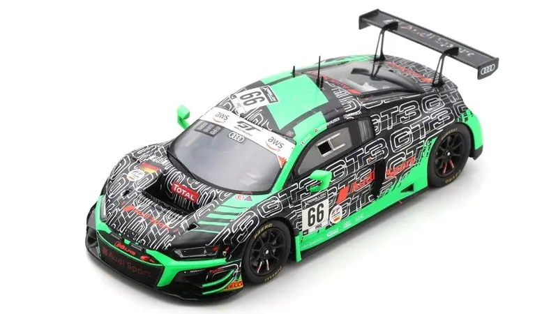 AUDI R8 GT3 N.66 2nd 24 H SPA 2020 DRUDI-VERVISCH-NIEDERHAUSER 1