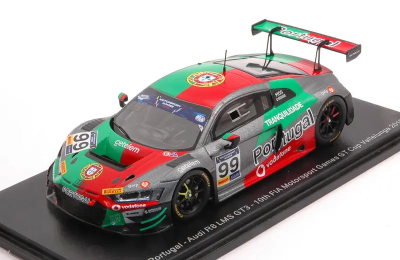 AUDI R8 LMS N.99 FIA GT VALLELUNGA 2019 M.RAMOS-H.CHAVES 1