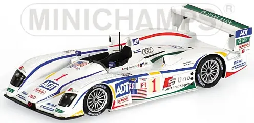AUDI R8 TEAM CHAMPION LETHO WINNERS GP OF ATLANTA 2005 - 1/43 - Minichamps
