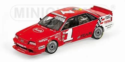 AUDI V8 EVOLUTION TOTAL P.A. THIBAUT 1993 - 1/43 - Minichamps