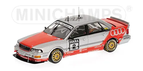 AUDI V8 QUATTRO TEAM AZR F. JELINSKI DTM 1992 - 1/43 - Minichamps