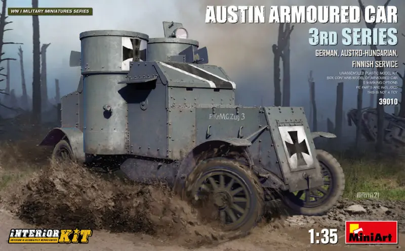 AUSTIN ARMOURED CAR 3rd SERIES GER.AUS-HUN.FIN.SERVICE INTER.K KIT 1