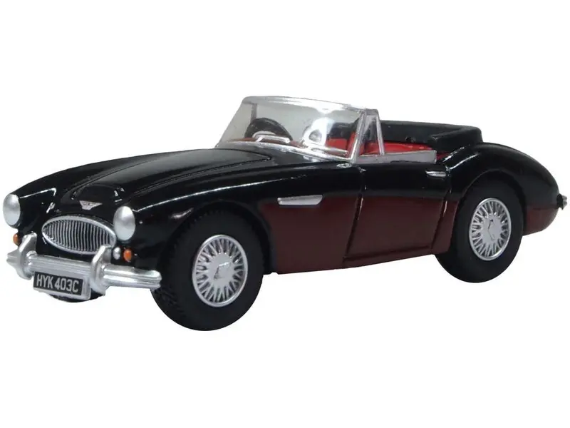 Austin Healey 3000 Black/Burgundy 1