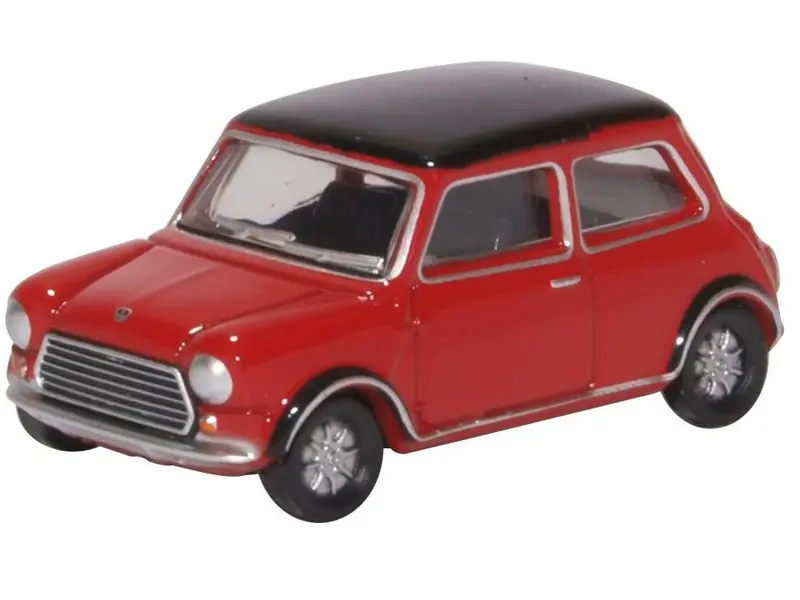 Austin Mini Cooper Mk2 Tartan Red/Black 1