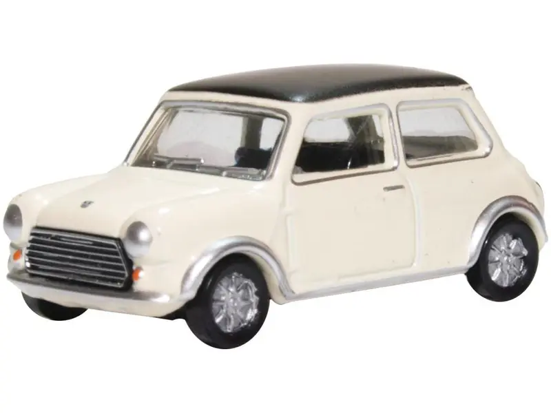Austin Mini Cooper S MkII Snowberry White/Black 1