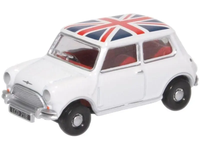Austin Mini Cooper White Union Jack 1