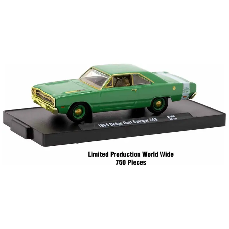 "Auto-Drivers" Set of 4 pieces in Blister Packs Release 108 Limited Edition to 9600 pieces Worldwide 1/64 Diecast Model Cars by M2 Machines