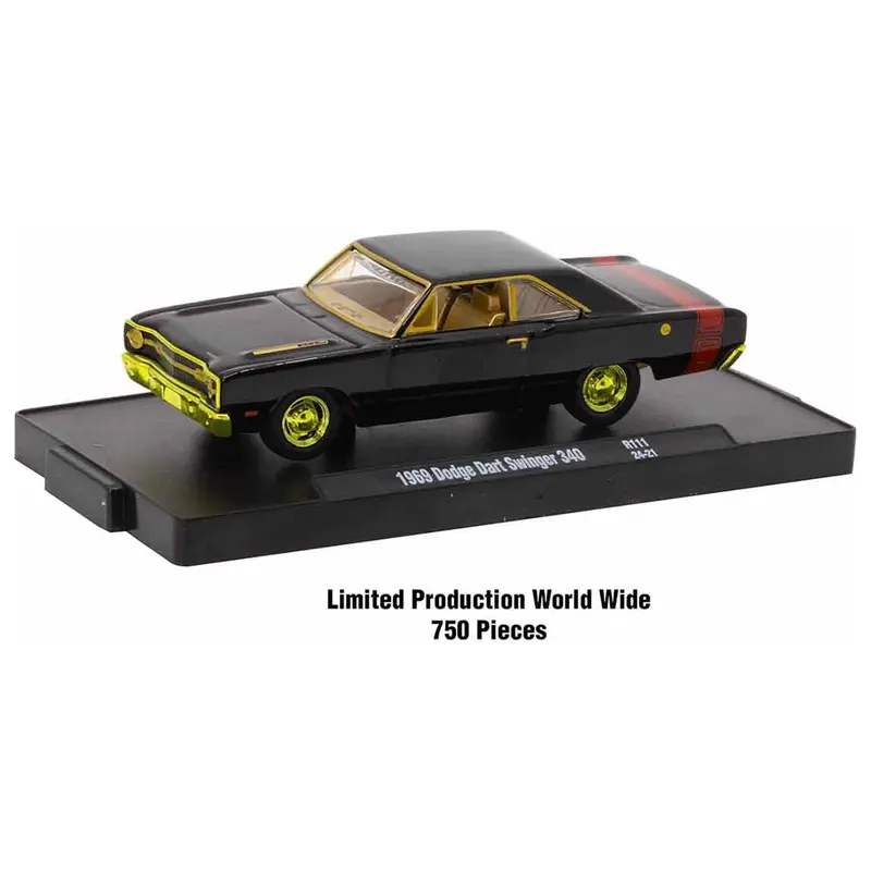 "Auto-Drivers" Set of 4 pieces in Blister Packs Release 111 Limited Edition to 9600 pieces Worldwide 1/64 Diecast Model Cars by M2 Machines