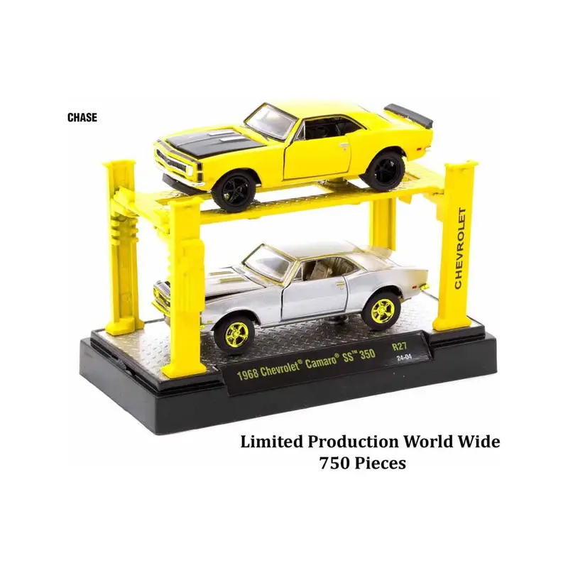 "Auto Lifts" Set of 6 pieces Series 27 Limited Edition to 4750 pieces Worldwide 1/64 Diecast Model Cars by M2 Machines