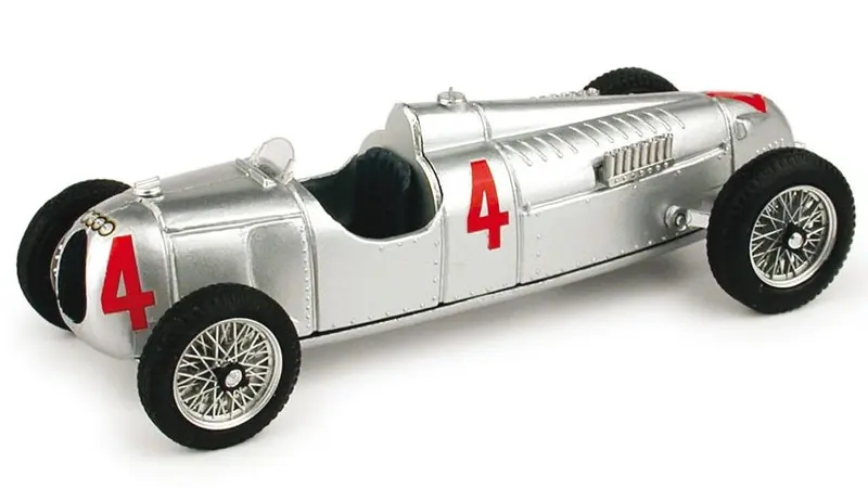 AUTO UNION TIPO C B.ROSEMEYER 1936 N.4 NURBURGRING GP 1