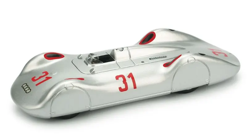 AUTO UNION TYP C "STROMLINIENWAGEN" 1937 N.31 B.ROSEMEYER 1
