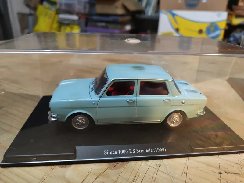 AUTO VINTAGE. Simca 1000 LS stradale del 1969 prima serie   NUOVA