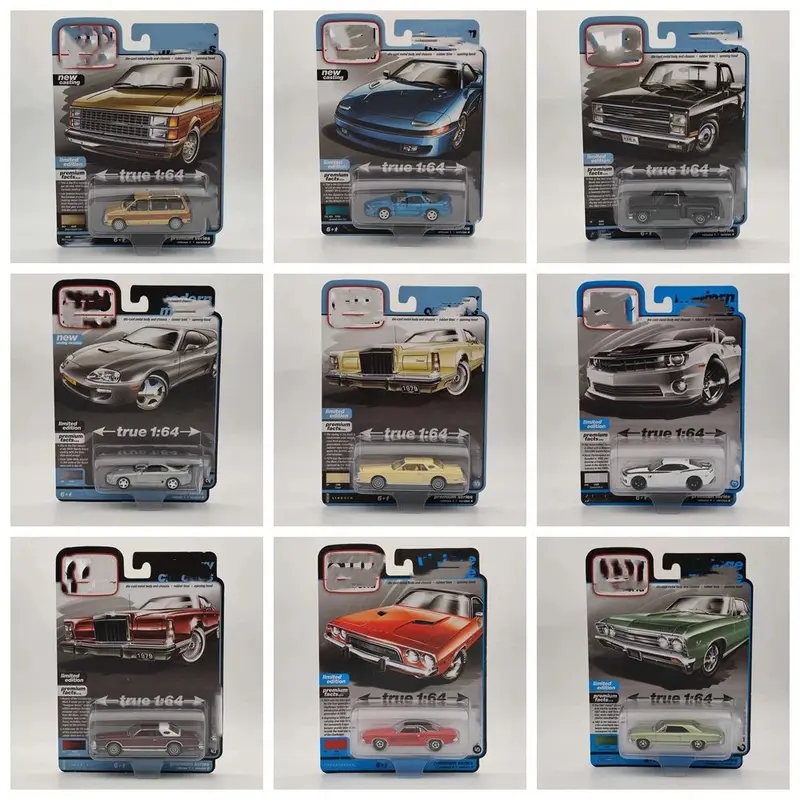 Auto World 1/64 Series Diecast Models Car Miniature Collectible Gifts