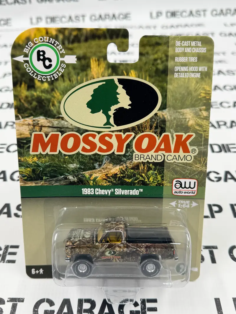 AUTO WORLD 1983 Chevy Silverado Mossy Oak Camo 1