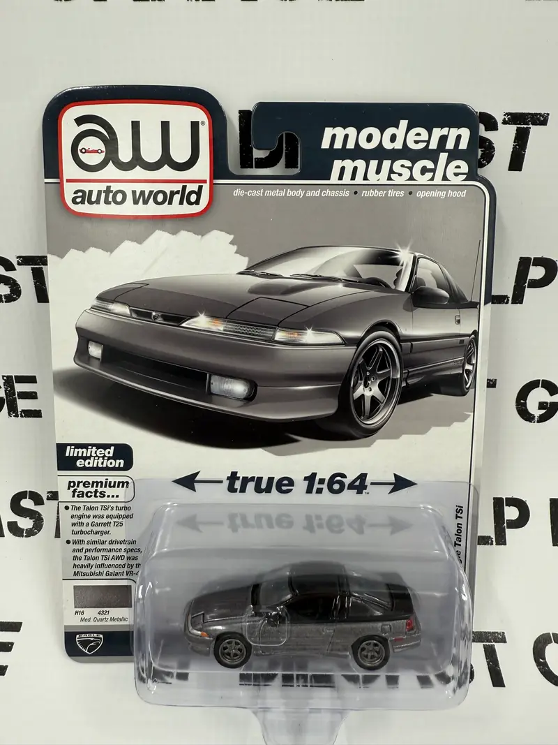 AUTO WORLD 1991 Eagle Talon TSi Quartz Metallic 1