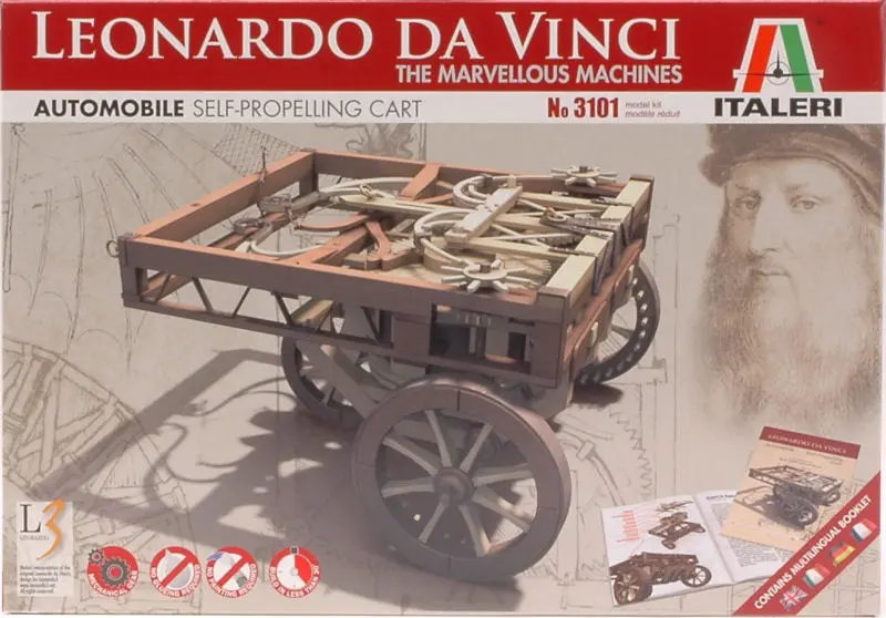 AUTOMOBILE LEONARDO KIT cm 10 - Italeri - IT3101