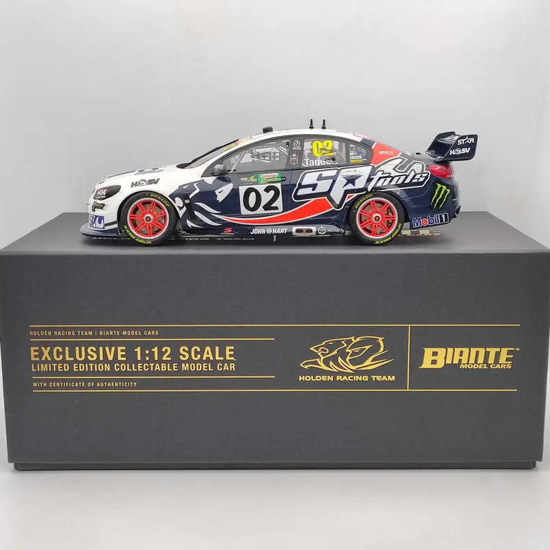 #B12H15X 1/12 VF COMMODORE V8 2015 TOWNSVILLE 400 PETER BROCK #02 RESIN TOYS CAR GIFT
