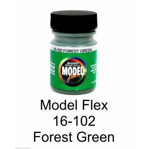 Badger Model Flex 16-102 Forest Green 1 Oz Acrylic Paint Bottle