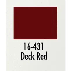 Badger Model Flex Paint Marine Colors 1oz Deck Red