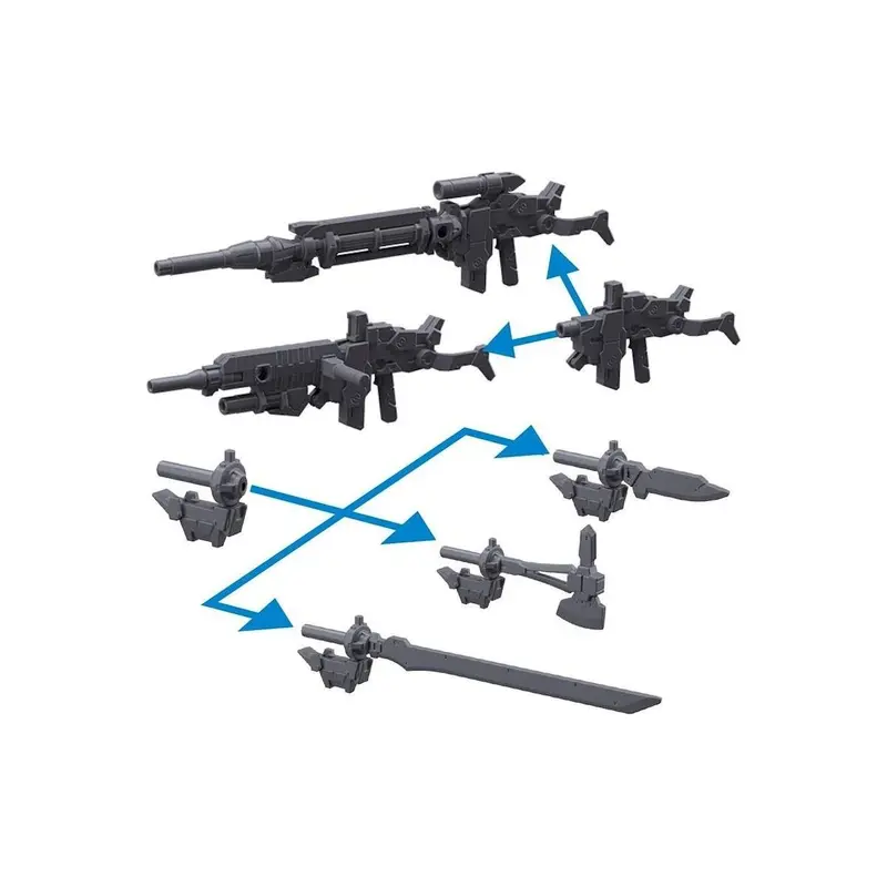 Bandai #02 30MM 1/144 Option Weapon 1 for Portanova