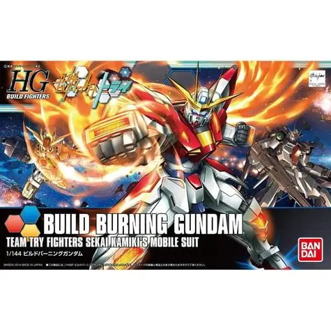 Bandai & Gundam 1/144 HGBF BUILD BURNING