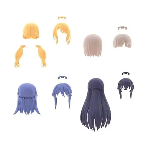 Bandai & Gundam 30MS HAIR STYLE (4-TYPES)