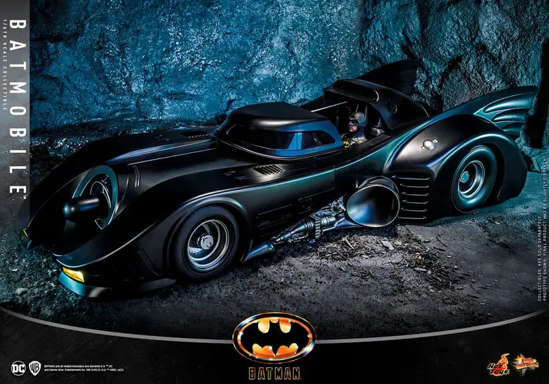 Batman (1989) Movie Masterpiece Action Figure 1/6 Batmobile 100 cm - Hot Toys