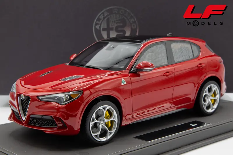 BBR ALFA ROMEO STELVIO QUADRIFOGLIO 2016 ROSSO ALFA 1
