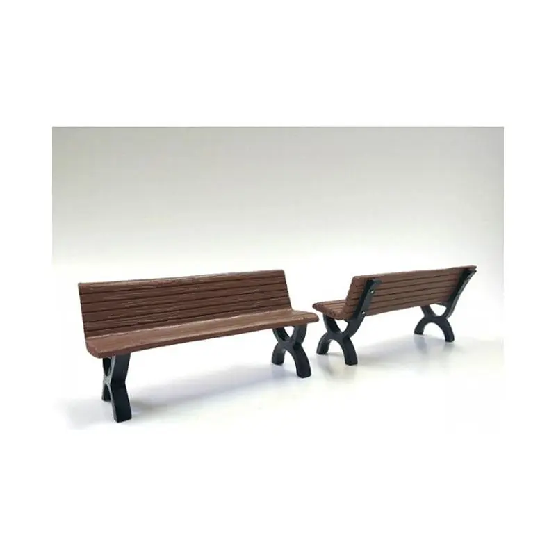 Bench Accessory 2 Piece Set for 1/18 Scale Models by American Diorama