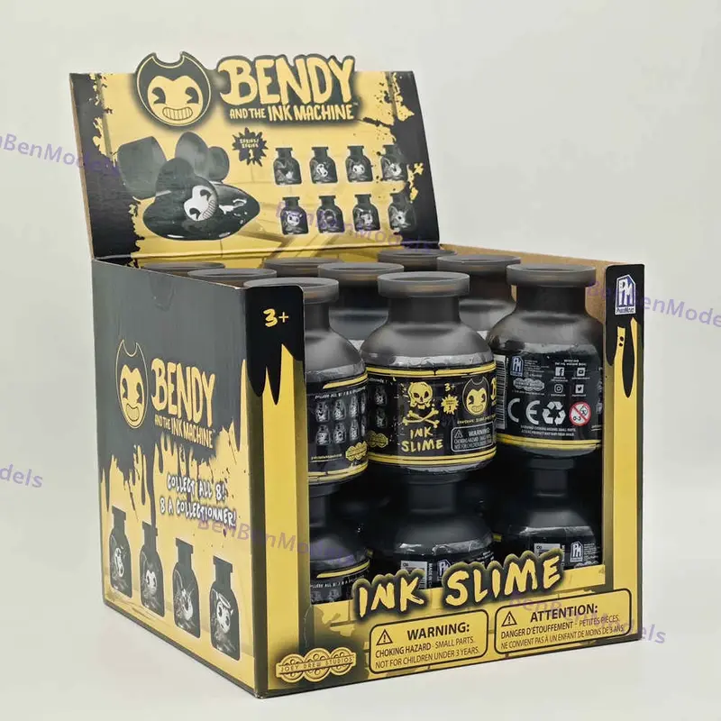 Bendy and the Ink Machine Ink Slime with Mystery Figure Head-Assorted Blind Jar