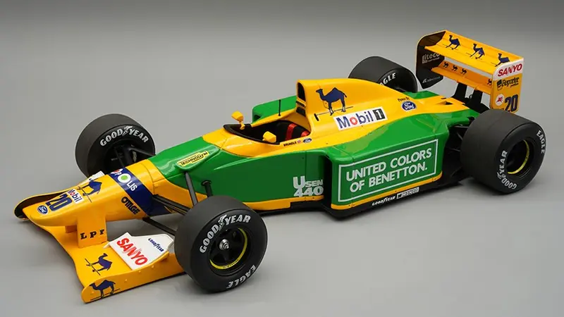 BENETTON B192 N.20 BRITISH GP 1992 M.BRUNDLE 1