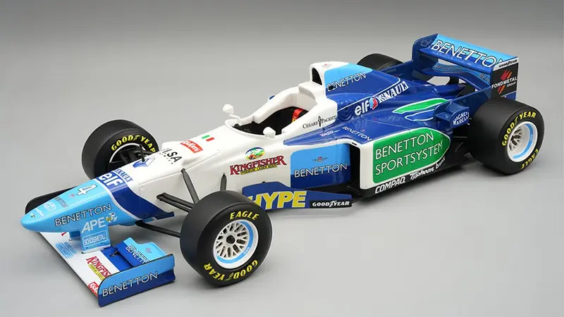 BENETTON B196 N.4 MONACO GP 1996 G.BERGER 1