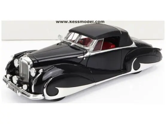 Bentley MK VI Black sn.B25071 Franay Drophead Coupe Cabrio Closed 1947 1