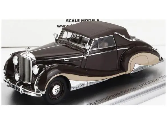 Bentley MKVI Franay Brown/Cream snB26BH Drophead Coupe Cabrio Closed 1947 1