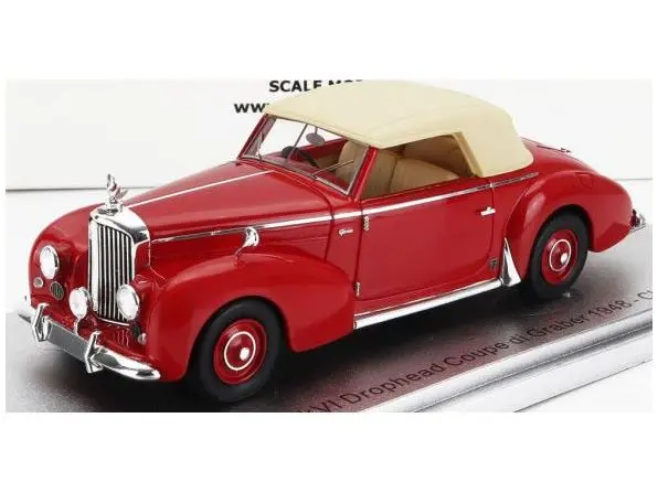 Bentley MKVI Red/Cream Drophead Coupe Graber Cabrio Closed 1948 1