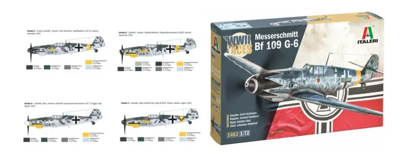 Bf 109 G-2/G-6 Aces KIT 1