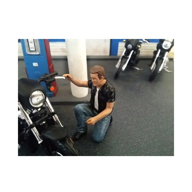 Biker Motorman Figure For 1