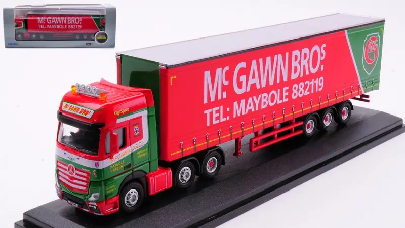 BILICO MERCEDES ACTROS GSC CURTAINSIDE Mc GAWN BRO.S 1