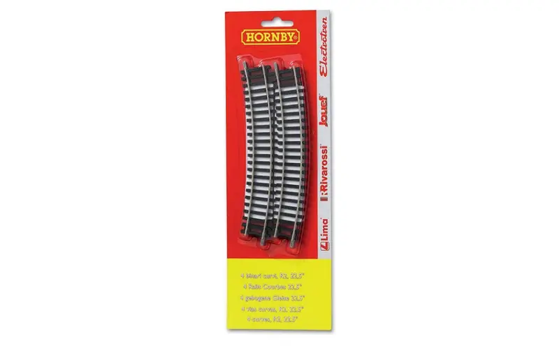 BINARI CURVI mm 31,5 ARCO 22,5° BLISTER Pz.4 1