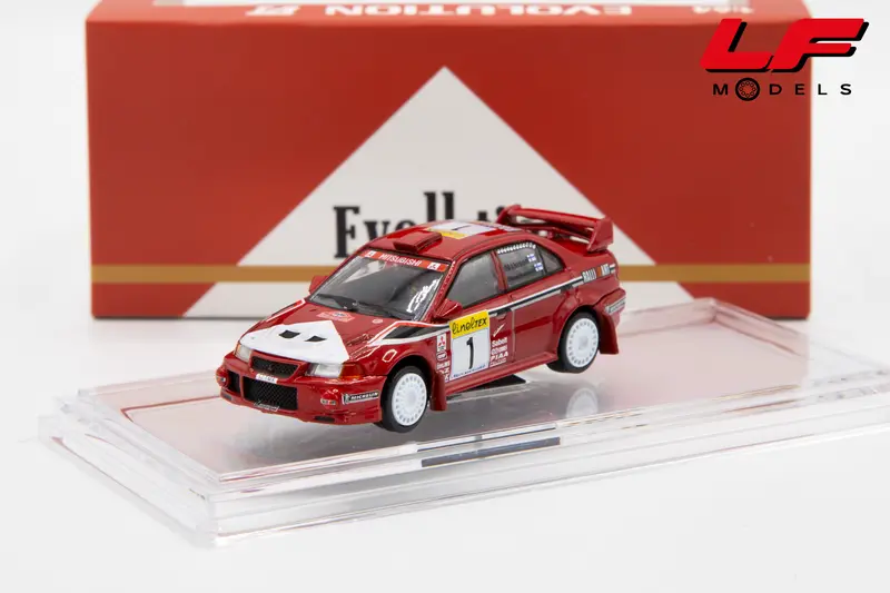 BM CREATIONS MITSUBISHI LANCER EVO VI #1 WIN CAR OF THE RALLY MONTECARLO 1